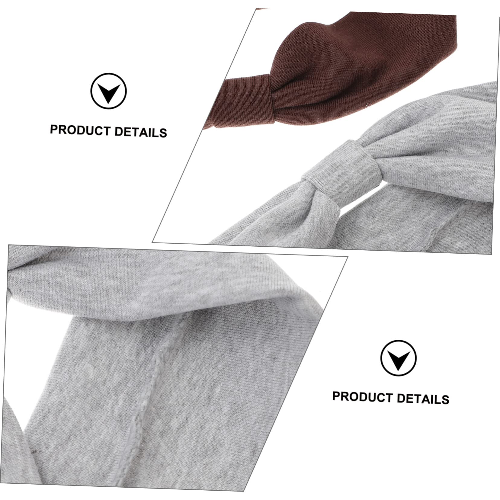 MAGICLULU 12piezas Anudadas Para Mujer Paquete De Accesorios Elásticos Maquillaje y Actividades