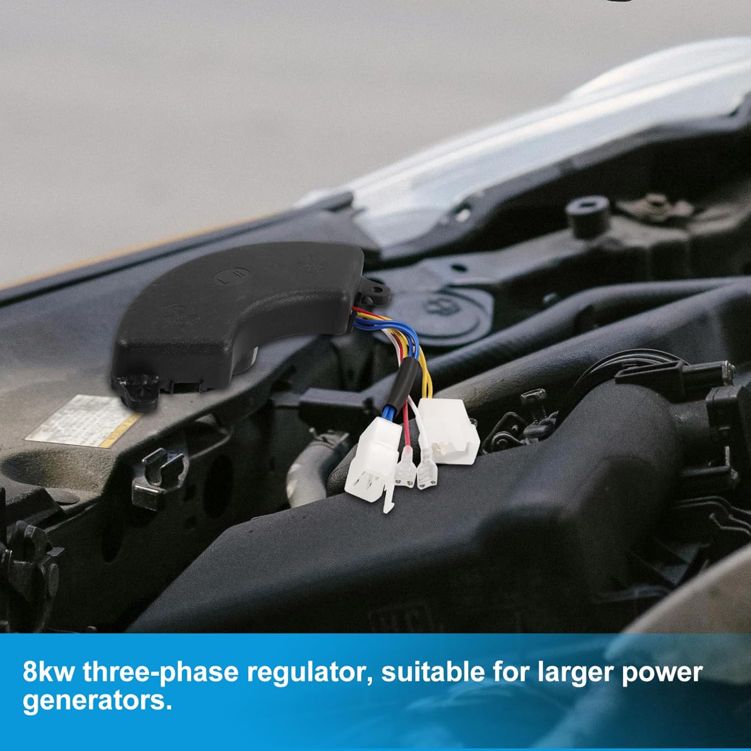 Zerodeko Automatic Voltage Regulator for Generators Three-phase Stable Output Easy Installation Protects Electrical Equipment Versatile for Various Applications