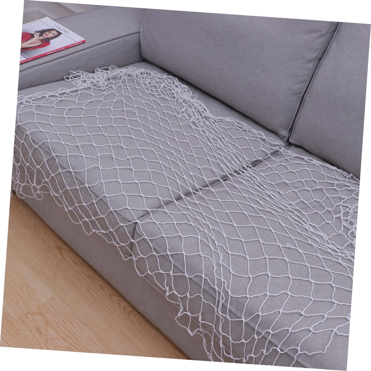 Amazon.com: CORHAD Nautical Fishing Net Decoration White Decorative Fishing  Netting for Coastal Home Decor for Parties Wall Hanging Displays and  Nautical Themed Events : Pet Supplies