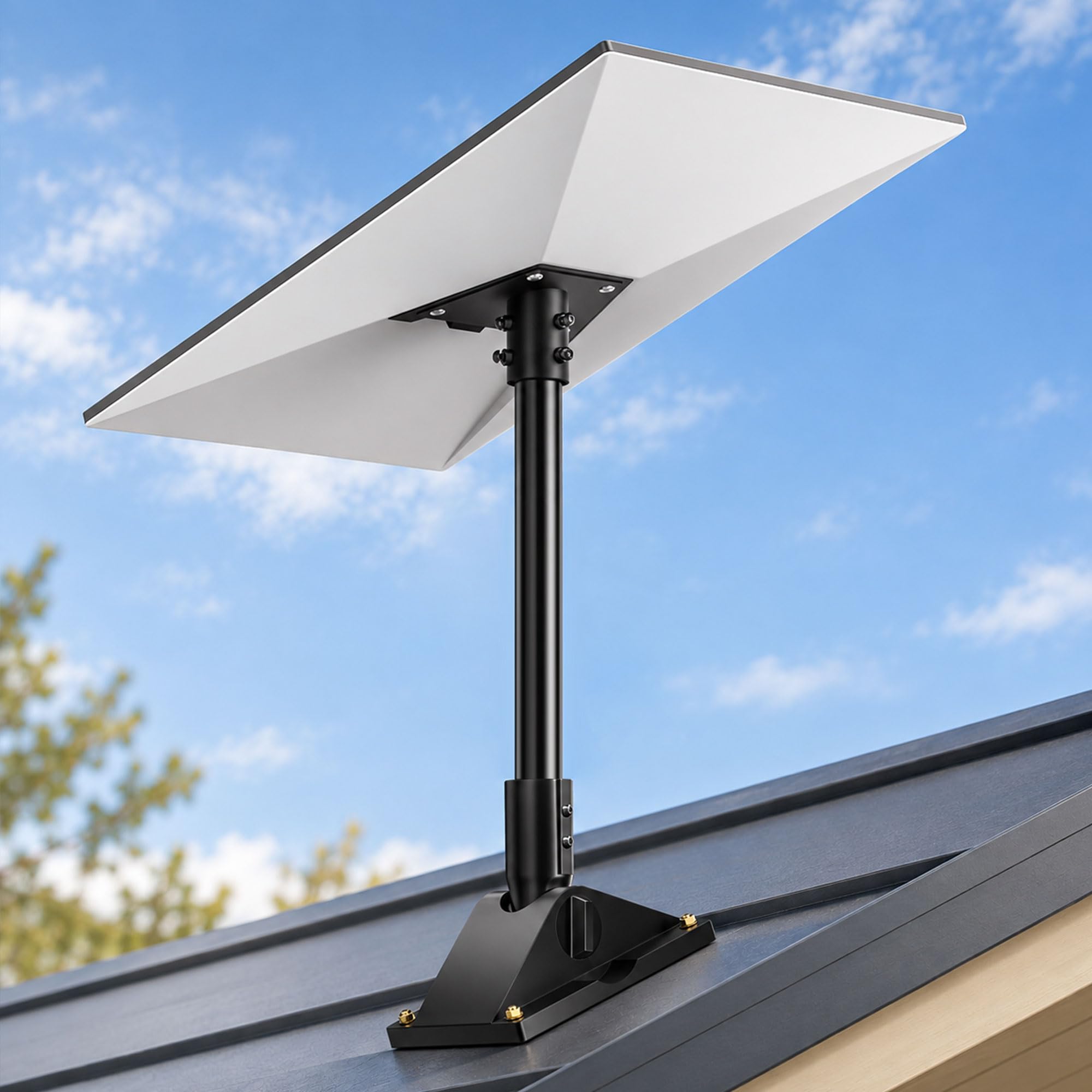 UBeesize Starlink Gen 3 Roof Mount Kit with Pipe Adapter