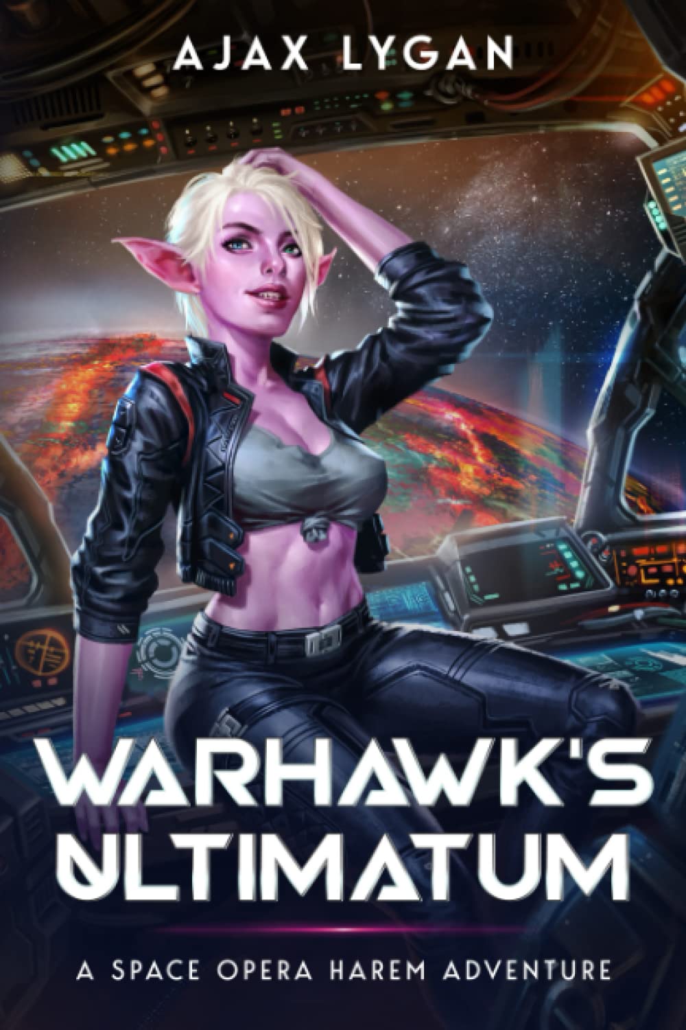 Warhawk's Ultimatum: A Space Opera Harem Adventure (The Amnesty's Adventures)