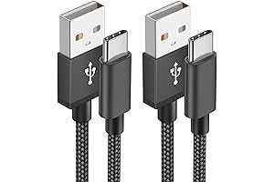 [2-Pack 6.6ft] Galaxy A10e Charger Cable