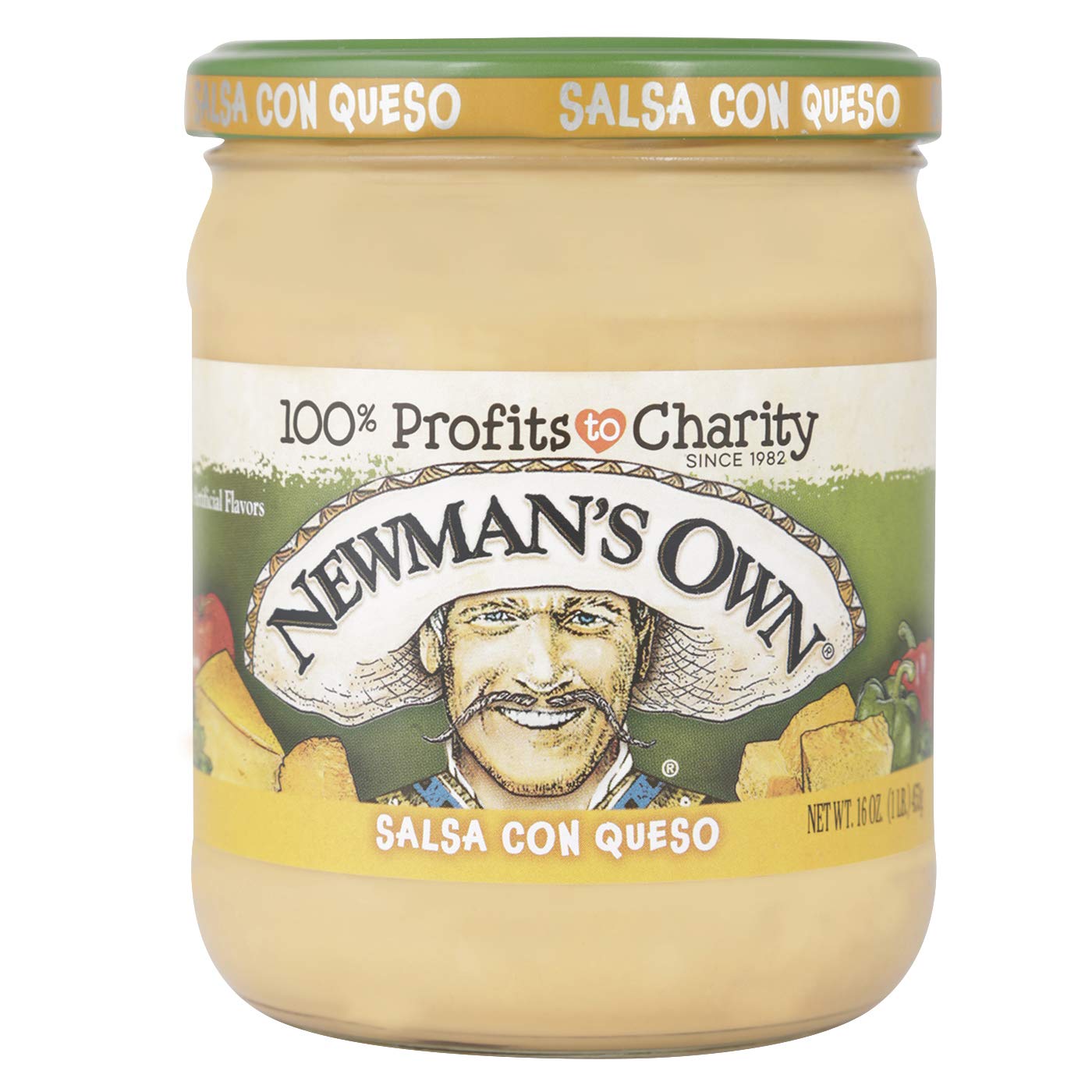 Newman's Own Salsa Con Queso, 453 G