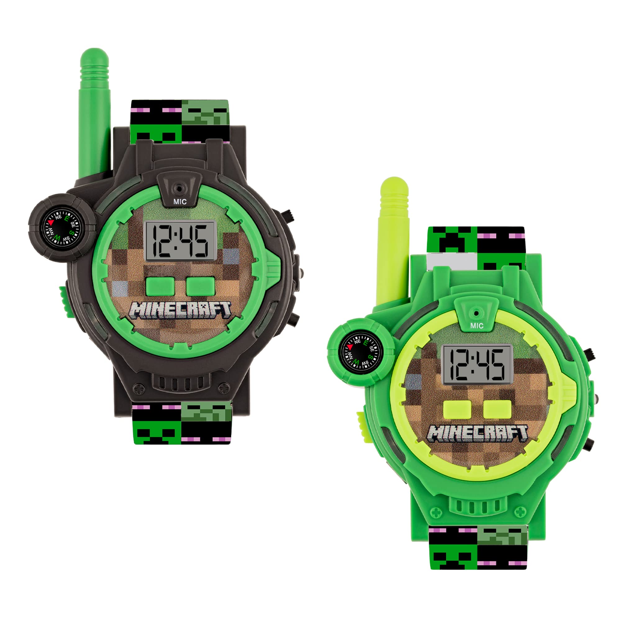 Minecraft MIN40098 Boys' Digital Quartz Watch with Silicone