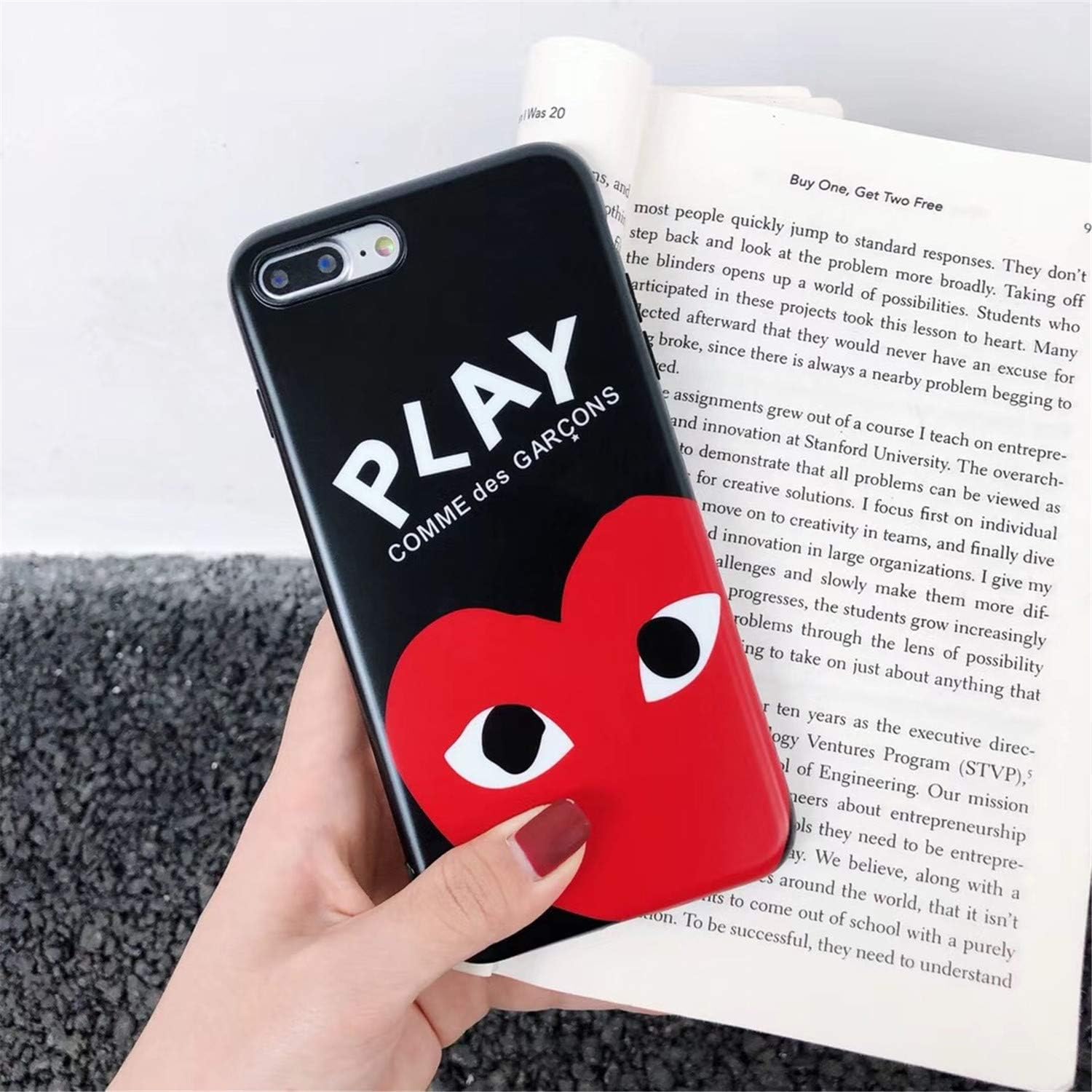 Amazon Co Jp Cdg Play Comme Des Garcons Iphone用シリコンケース For Iphone 6 6s Plus 家電 カメラ