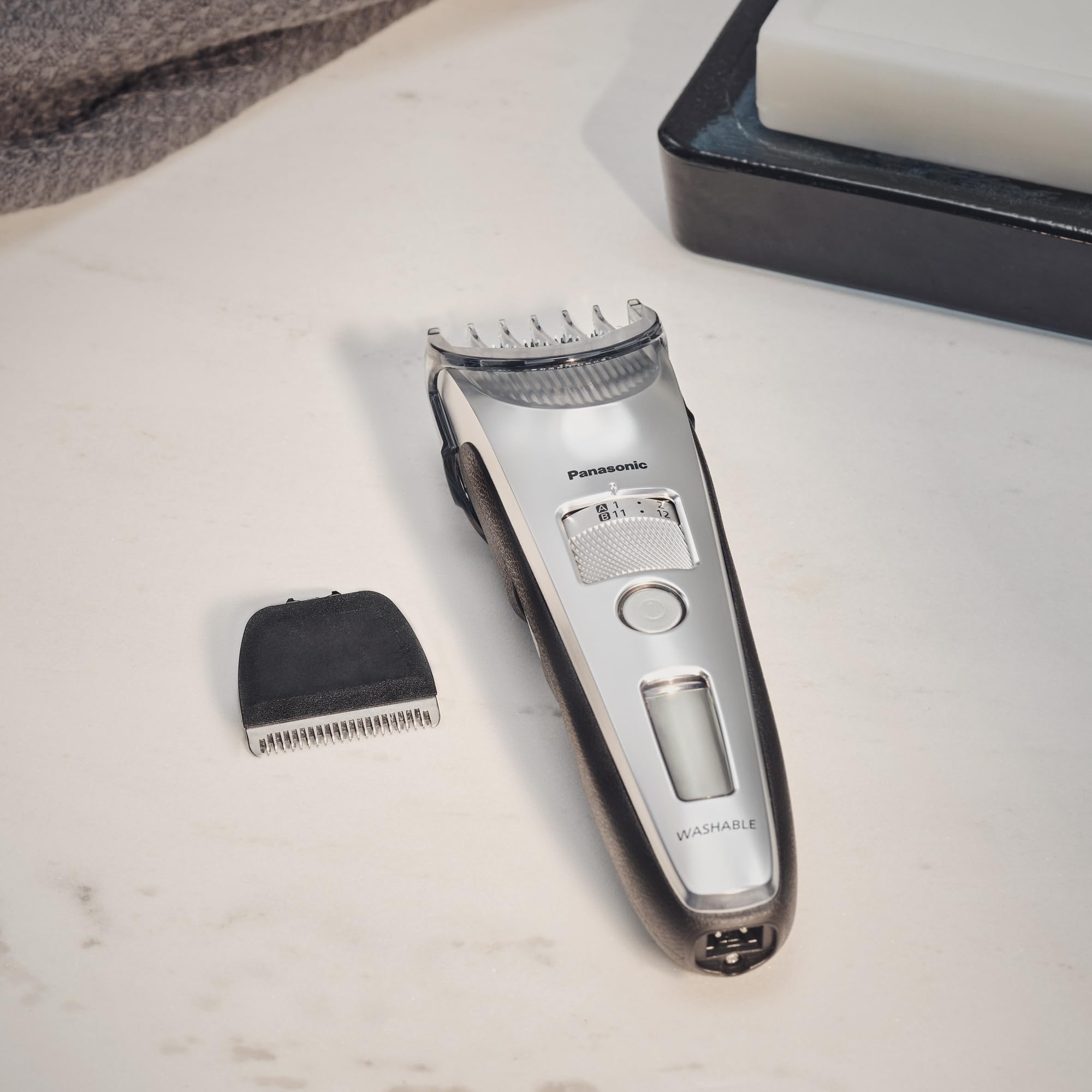 Panasonic WER9521Y1361 Lame de Rechange pour Tondeuse à Cheveux ER-SC60 et ER-SC40, Acier Inoxydable Japonais, Tondeuses à Cheveux