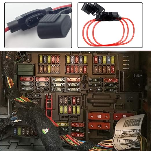Kit Mini ATM Fusibles MuHize 120 Pcs 5A-30A para auto miniatura 9