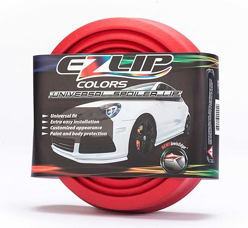 Alerón delantero universal EZ Lip, Rojo
