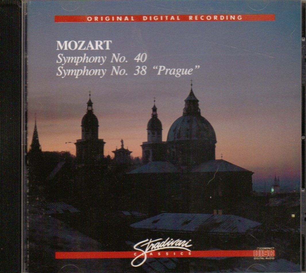 Symphonies 38 & 40 [Audio CD] Mozart; Pesek and Slovak Philharmonic