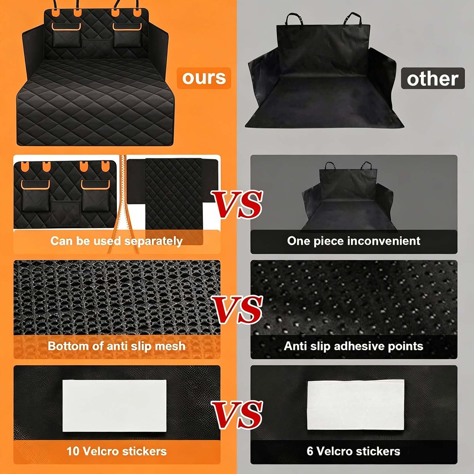 Protector Maletero Coche Perros para Leapmotor B10 2025-, Impermeable y Antideslizante Protector Maletero Coche, Resistente al Desgarro Funda Coche Perro