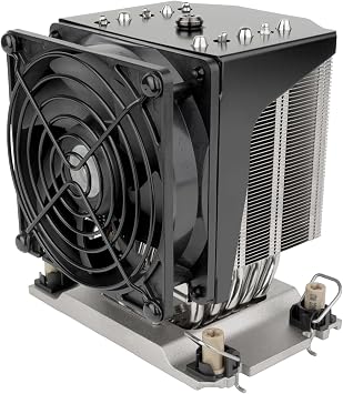 SilverStone Technology XE04-4677VB 4U Small Form Factor Server/Workstation CPU Cooler for Intel LGA4677/4710 sockets, SST-XE04-4677VB