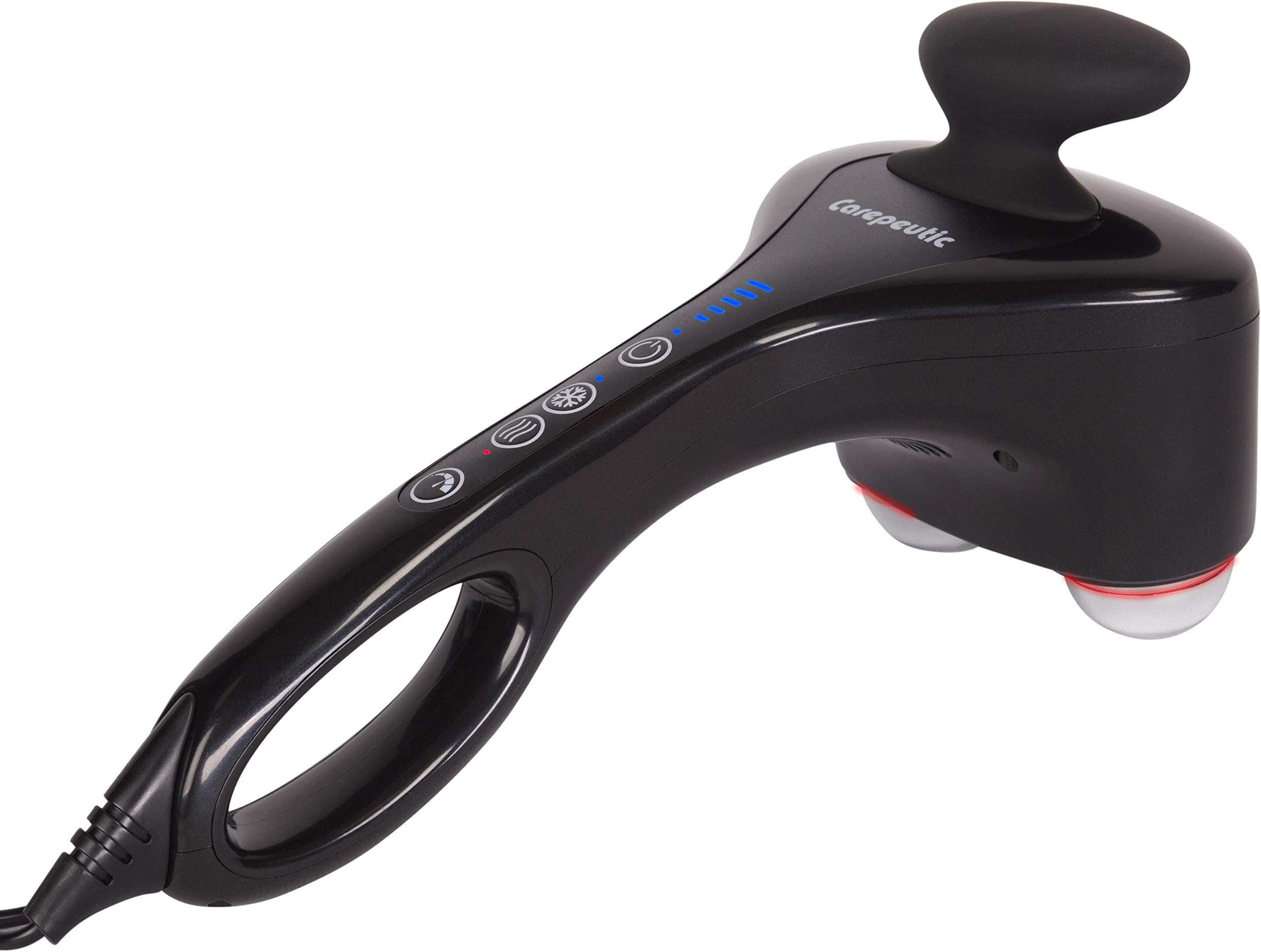 CarepeuticBionic-Point Heat and Cold Professional Handheld Massager, Black