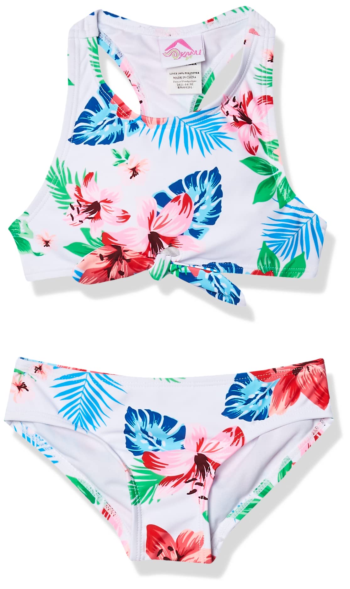 Kanu Surf Costume a Due Pezzi Bambine e Ragazze