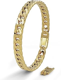 | Bracelet Premium en Acier Inoxydable pour Hommes | 316L Acier Chirurgical | Résistant â L’eau | Fermeture Sécurisée | Trois Couleurs | Boîte â Bijoux Incluse