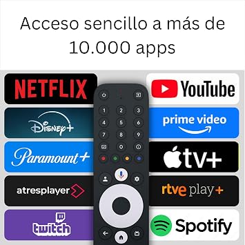 GX1 Box TV 4K – Google TV 14 [4GB RAM, 32GB ROM] Smart TV Multimedia Player, Supports Netflix and Prime in 4K, AI-Upscaling, HDR10+, WiFi 6, LAN
