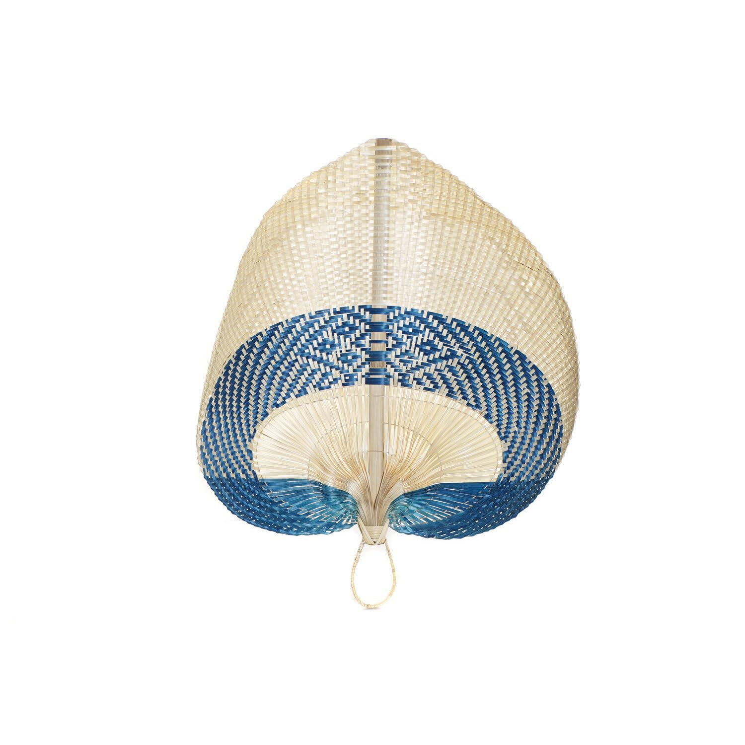 Décoration murale en bambou 70x5x75 cm suspension bois naturel pour maison