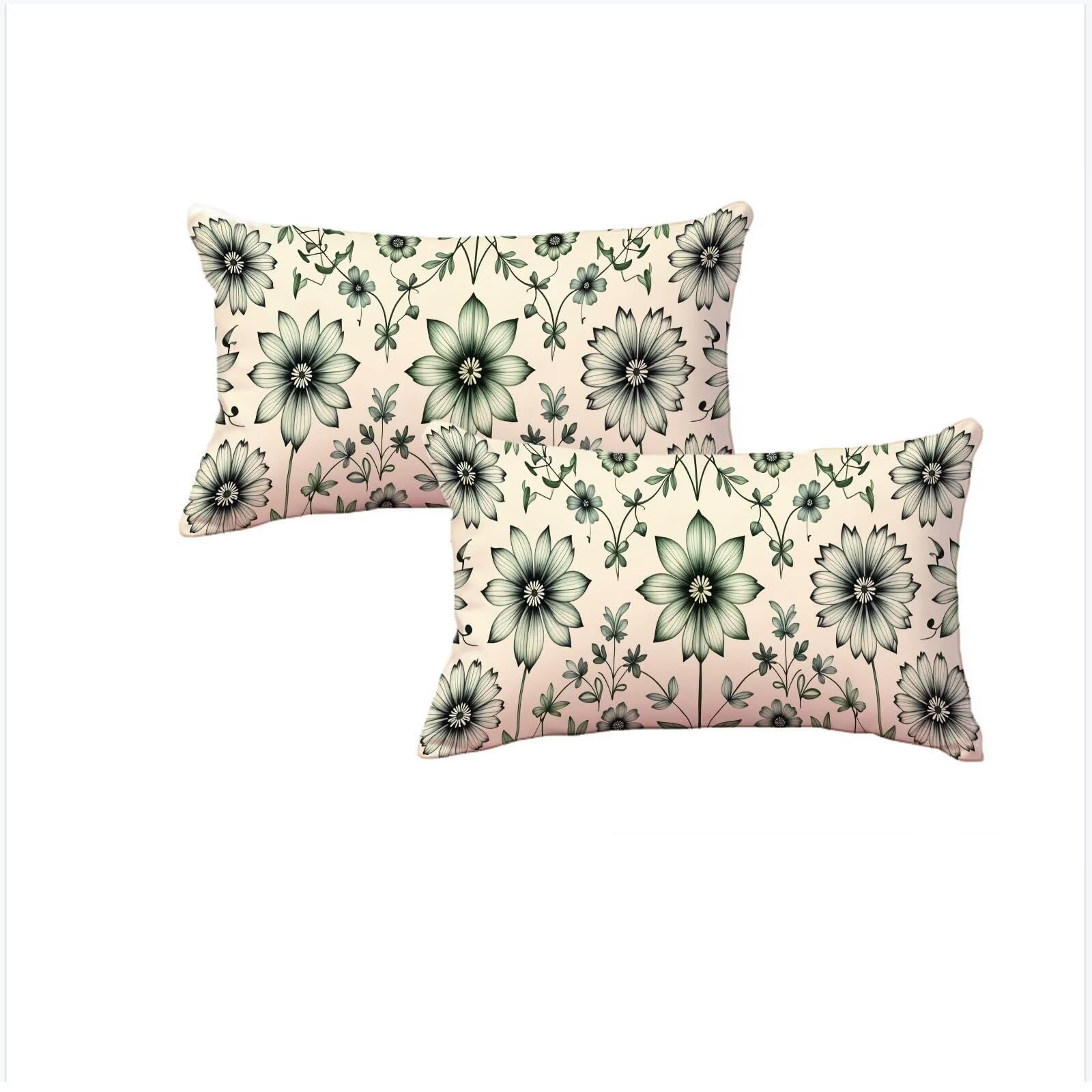 Housse coussin 50x80cm Noël en velours pour sublimer votre canapé de salon