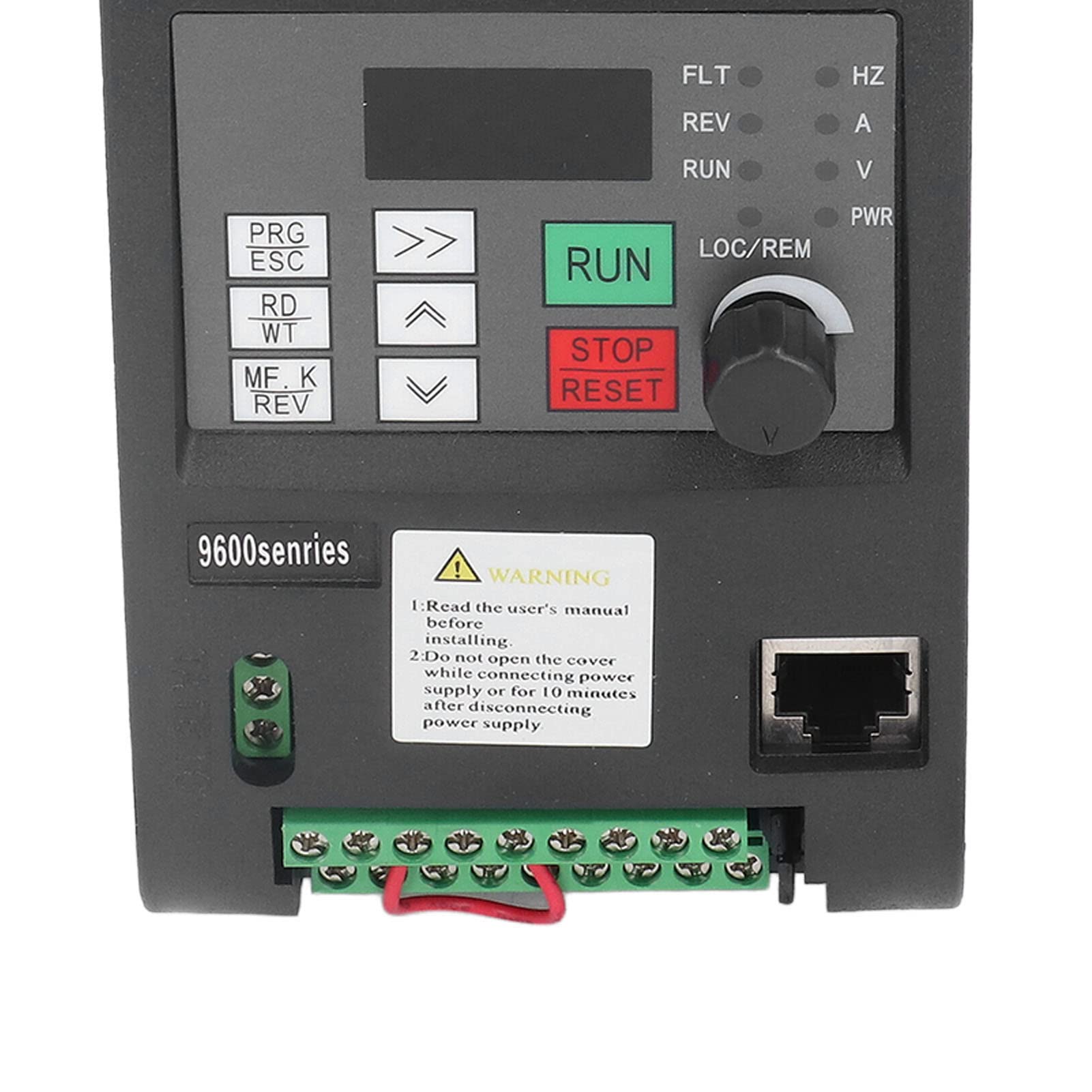 Inversor solar VFD, variador de frecuencia de 2,2 kW Disipación de calor eficiente Pantalla digital destacada 380 V para bomba fotovoltaica