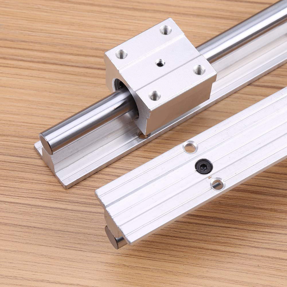 Lineare Lagerschiene SBR12, 500mm, mit 4 SBR12UU Blocklager, Linearführung für Roboter, Drucker, Automatisierung