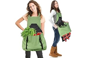 Waterproof Gardening Apron: Homesteader Helper for Planting, Weeding, Harvesting