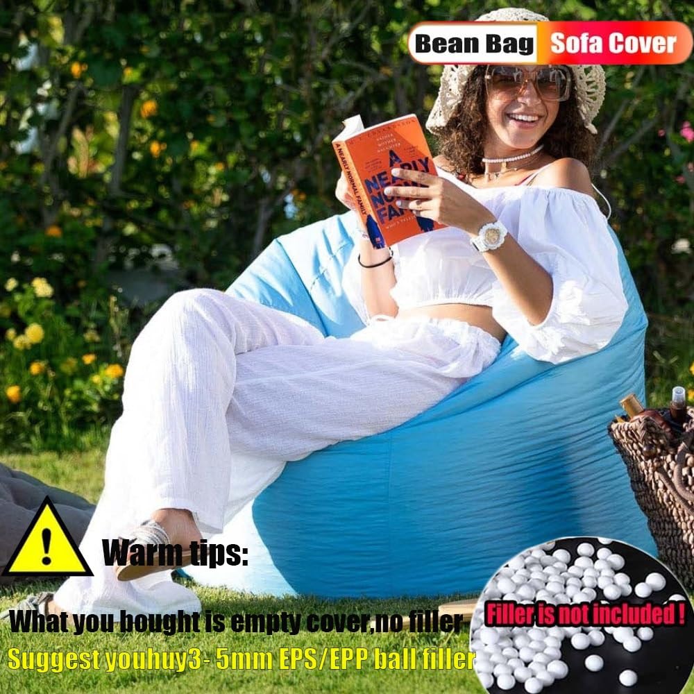 Pouf Flottant For Piscine, Fauteuils Poire For Adultes, Housse De Pouf Étanche Extérieure Sans Remplissage, Jardin, Plage, Camping, Piscine, Pouf Flottant, Chaise Oxford, Pouf Flottant For Piscine ( C