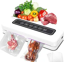 Seladora Vacuo 110V-220V, Esterilização por Ultravioleta, Seladora Embaladora, Selar vários Sacos Ao Mesmo Tempo, Carnes Empacotadora, Seladora a Vacuo de Embalagens, Vácuo