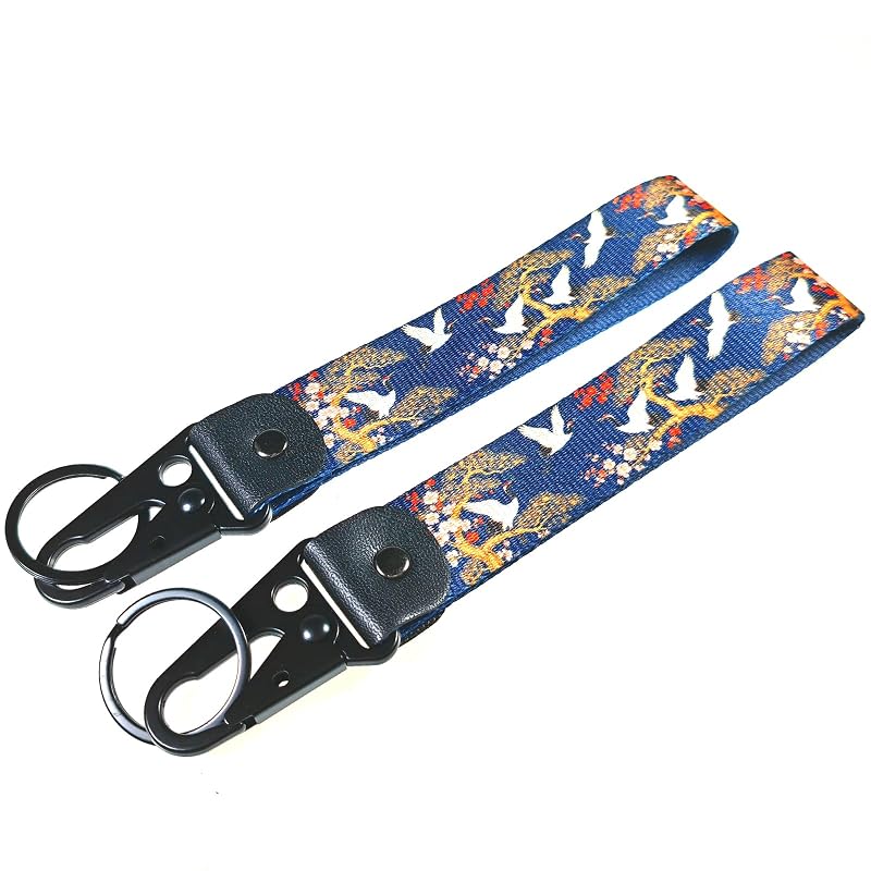 Chaveiro automotivo JDM em alumínio com mosquetões, design de roda, cor Jdm-fish