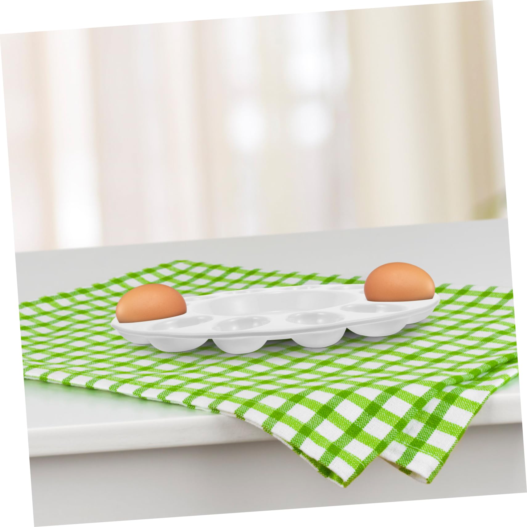 Mikinona Bandeja de de Pascua Bandeja de de cerámica Bandeja de para Catering contenedores de Rellenos Tabla de charcutería Bandeja de Servir Plato