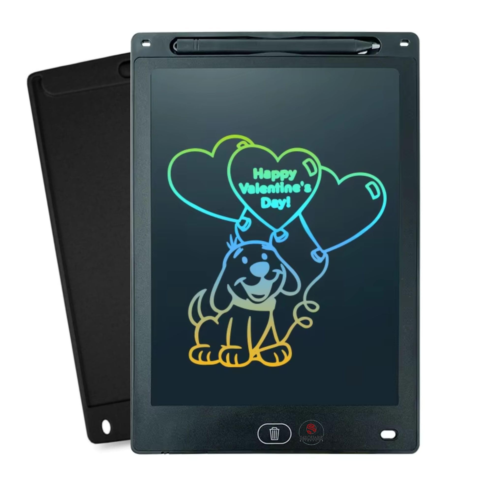 Rectangular Magic Slate 8.5-Inch LCD Writing Tablet with Stylus Pen, for Drawing, Playing, Noting by Kids & Adults-picture-15