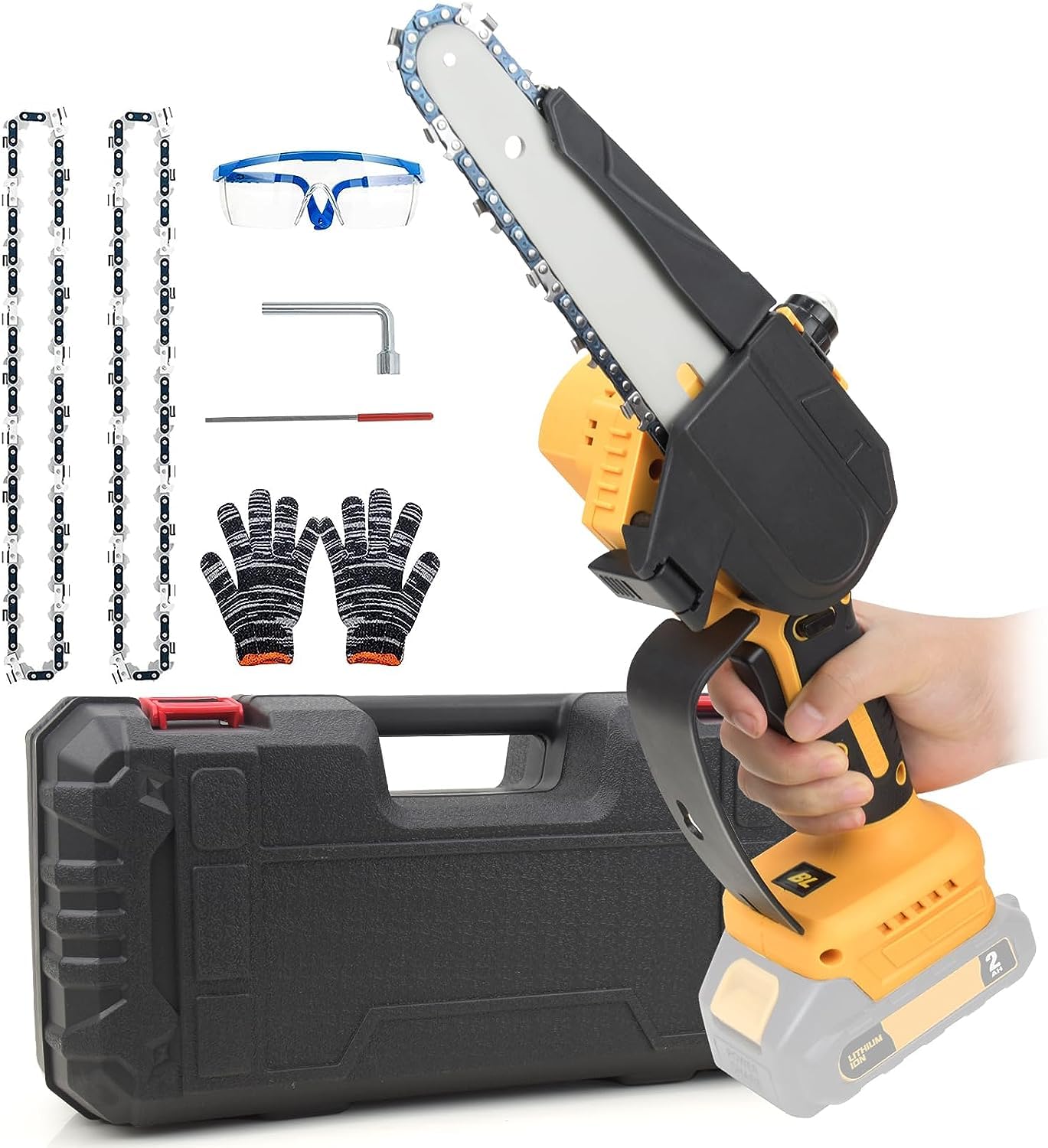 Buy Cordless Mini Chainsaw for Dewalt Battery 20V MAX, 6Inch Handheld
