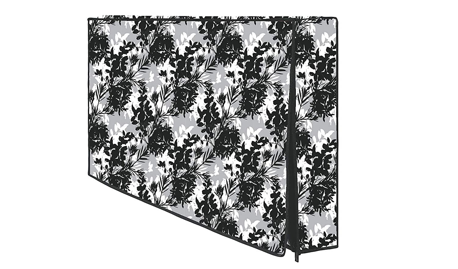 Magic Needle MOGNE FAB Presents Dustproof, Waterproof Printed PVC LED TV Cover with Transparent Polythene Layer Compatible for 32 inches LED TVS (All Models) , Black-image-38