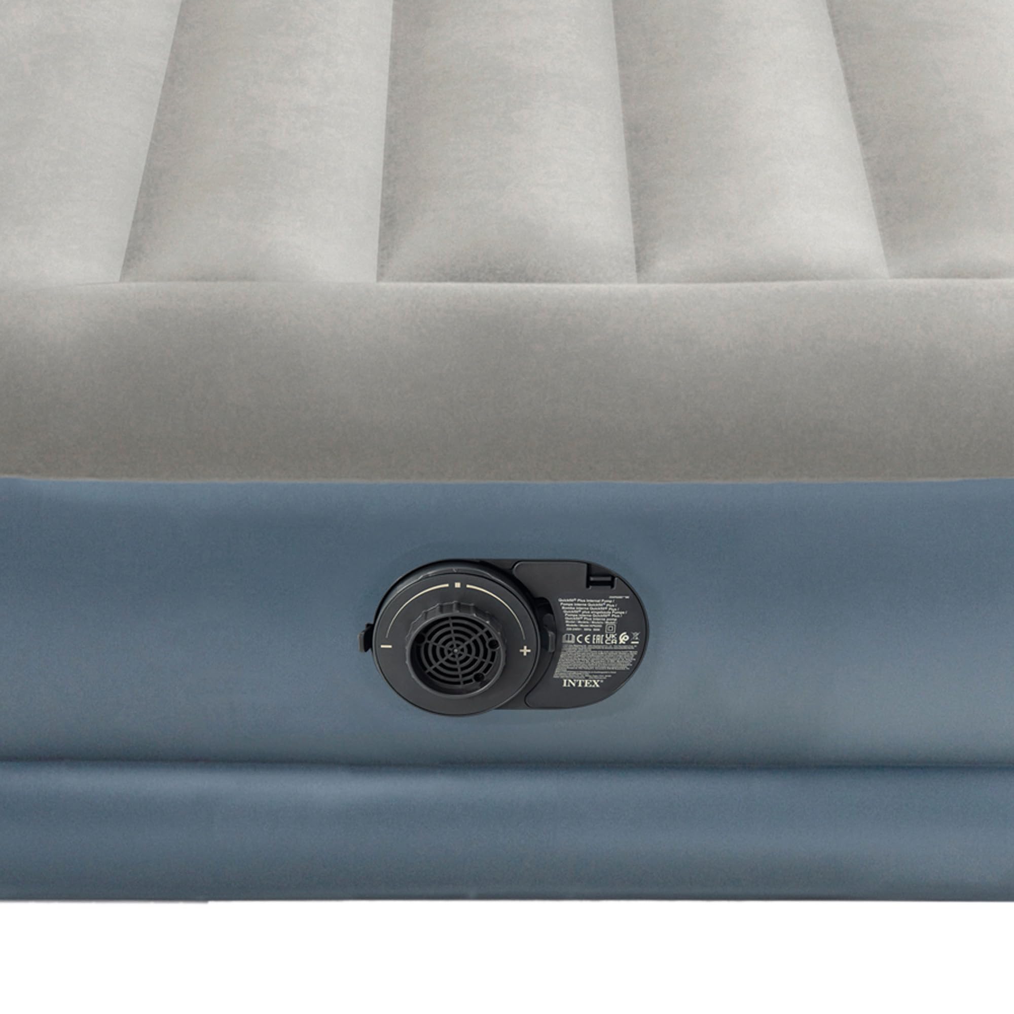 Intex 64116ND LIT Gonflable Pillow Rest Mid-Rise Place Double avec lit Gonflable en Fibre Tech RP 99 x 191 x 30 cm