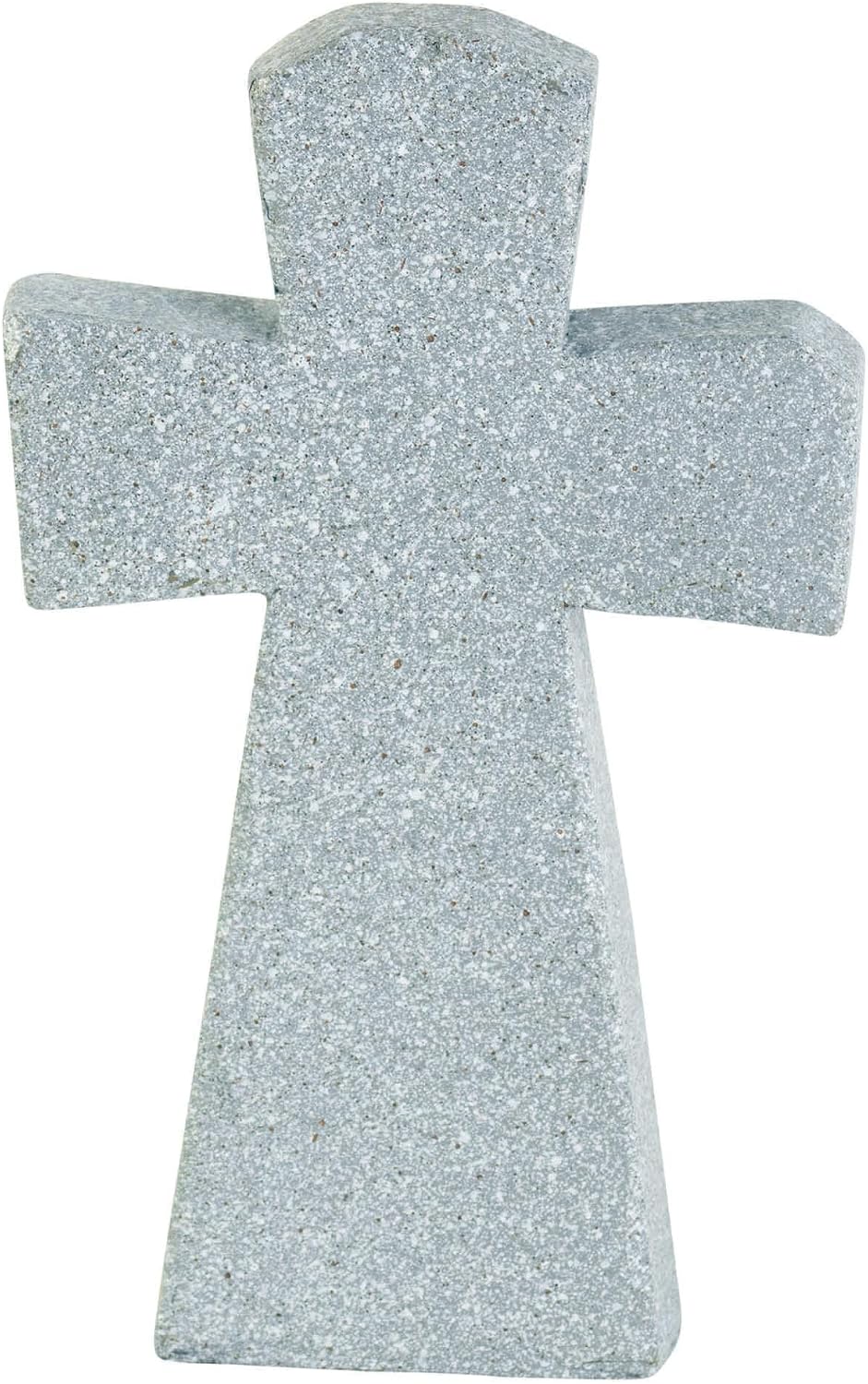 Dicksons for We Walk By Faith Not By Sight Smooth Finish Weathered Edges Grey 4 x 7 Resin Tabletop Cross