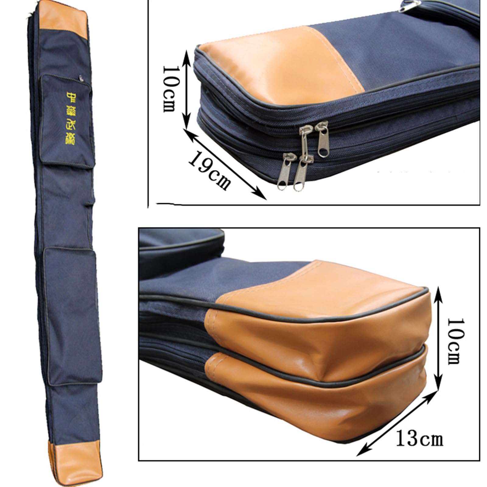 Bolsa para espadas de artes marciales, funda de transporte de doble capa con correa para el hombro, diseño multifuncional para almacenar y transportar armas