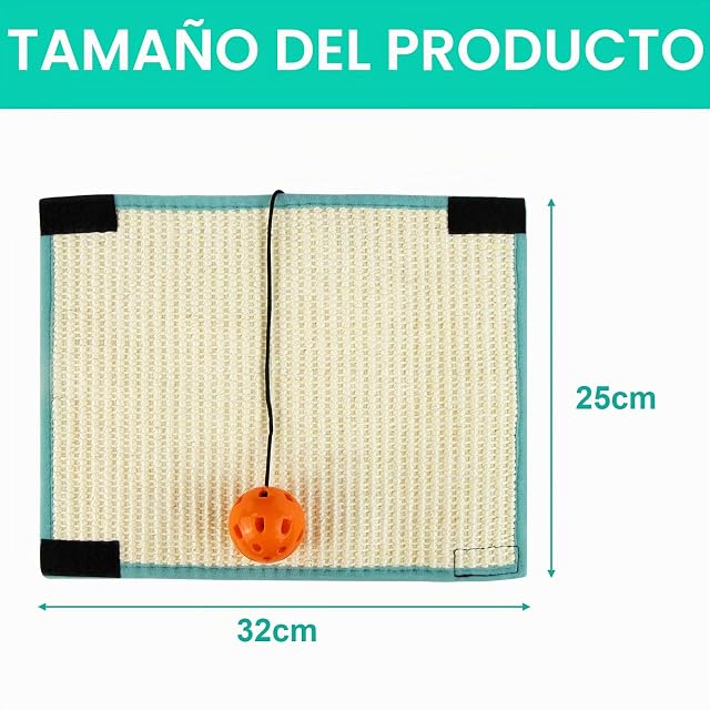 Foto 2 de 8 de Rascador para Gatos, Rascador para Gatos Sofa Rascadores de Gatos Protector de Sisal