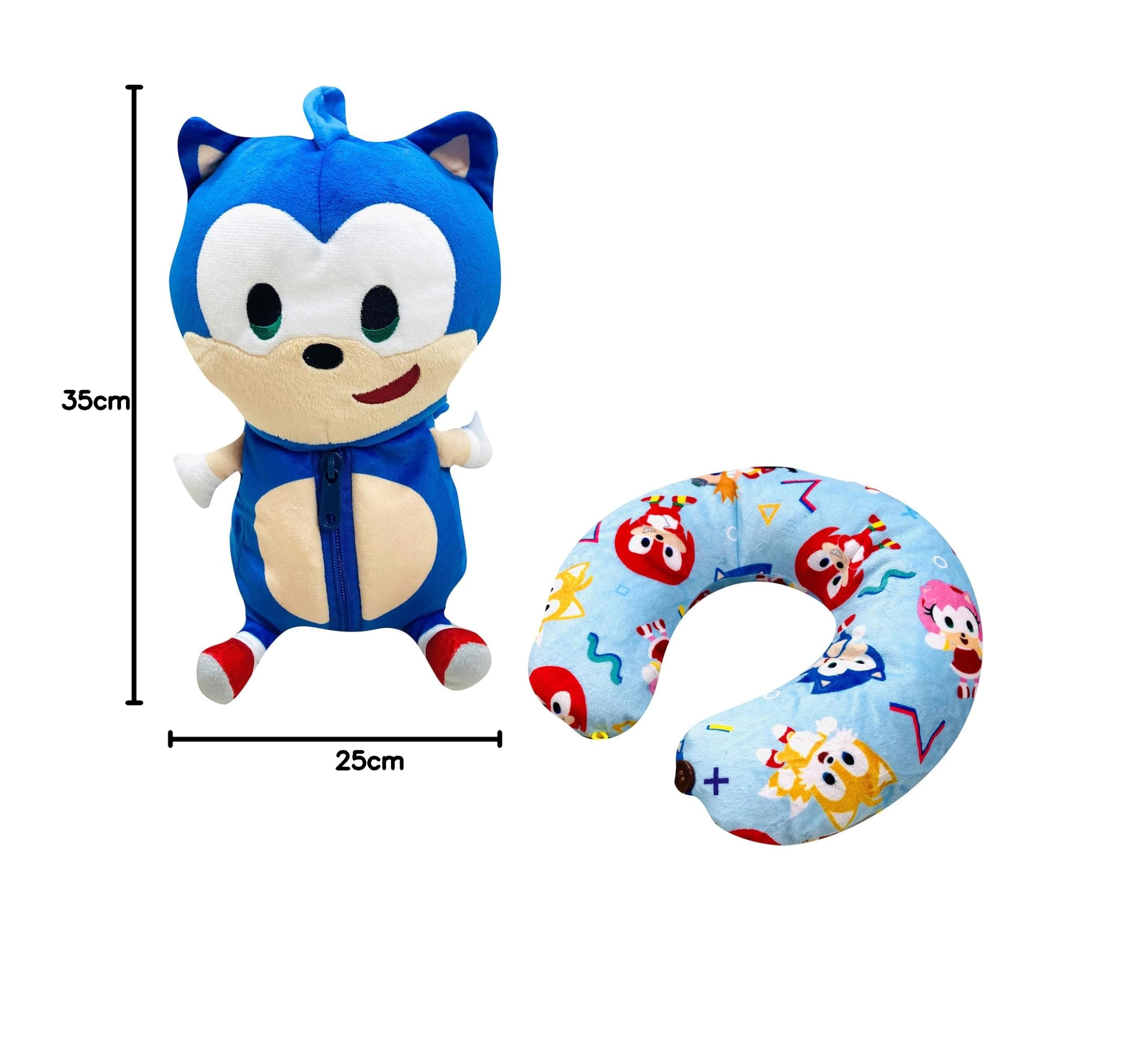 Amazon｜MORIPiLO ソニック ネックピロー 首枕 (変身ネックピロー