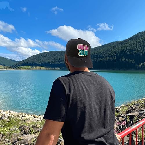 Miniatura 5 de Gorras de béisbol undefined - Gorras de golf ajustadas para mujer, gorra ligera de unicornio para escuadrón