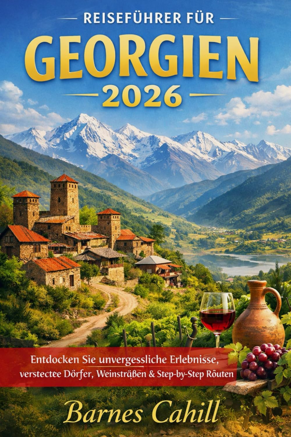 REISEFÜHRER FÜR GEORGIEN 2026: Entdecken Sie unvergessliche Erlebnisse, versteckte Dörfer, Weinstraßen & Step-by-Step Routen