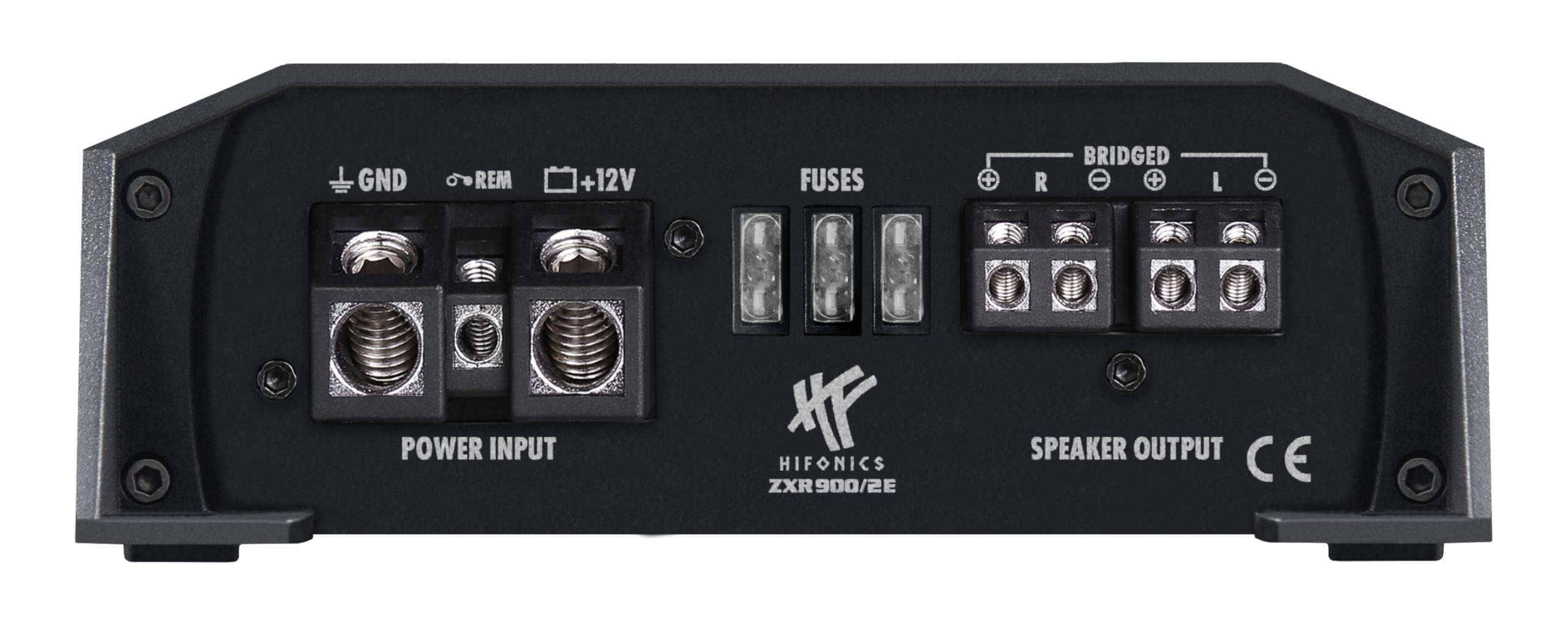 HiFonics ZXR900/2E - Amplificateur numérique compact 2 canaux classe D Premium avec 900 W RMS - Série Zeus Expansion