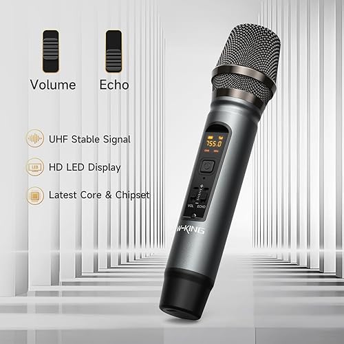 Miniatura 2 de W-KING Altavoz Bluetooth portátil de 70 W (pico de 120 W) con micrófono inalámbrico, altavoces Bluetooth impermeables con subwoofer altavoces para