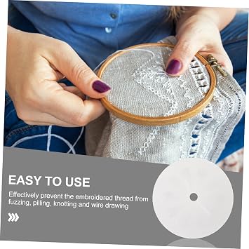 50pcs Cross Thread Wax - Sewing Wax for Embroidery Water-Soluble Conditioner Prevents Tangling Fluffing Easy to Clean Hot Water