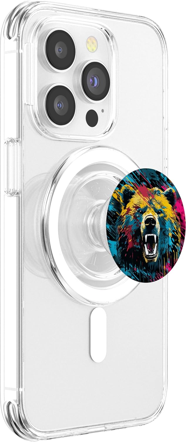 Grizzly Bear PopSockets MagSafe PopGrip for iPhone