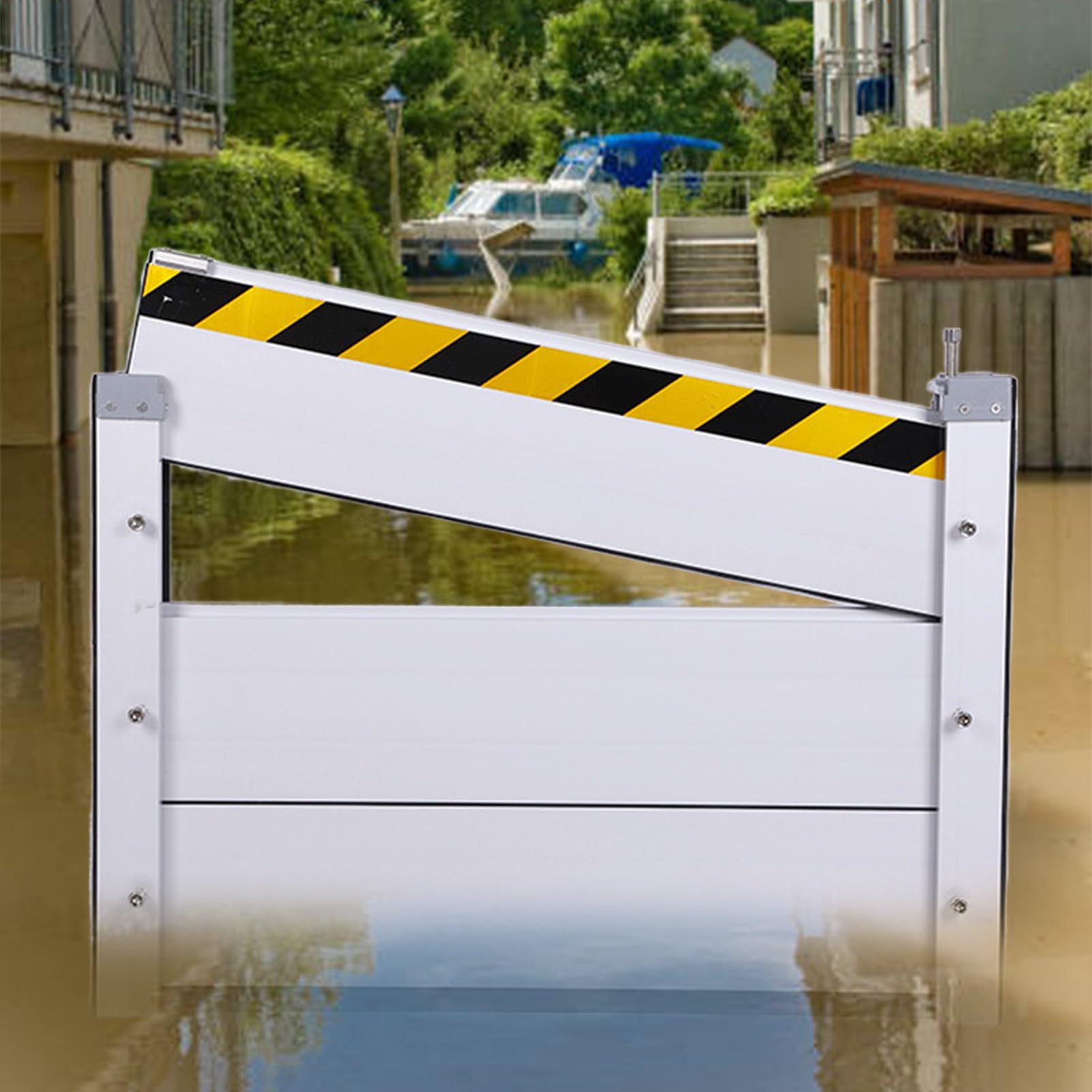 Barrière de protection contre les inondations de garage