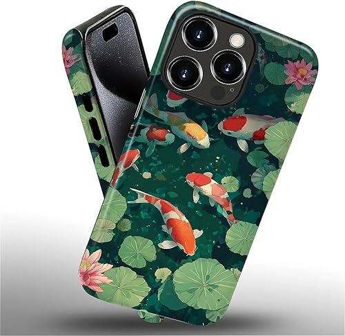 Miniatura 108 de Funda para iPhone 11 Pro Funda, Diseño de Patrón de Mosaico de Vidrio en Tono Verde - Protección Dual Híbrida Silicona + PC Duro Resistente a Golpes
