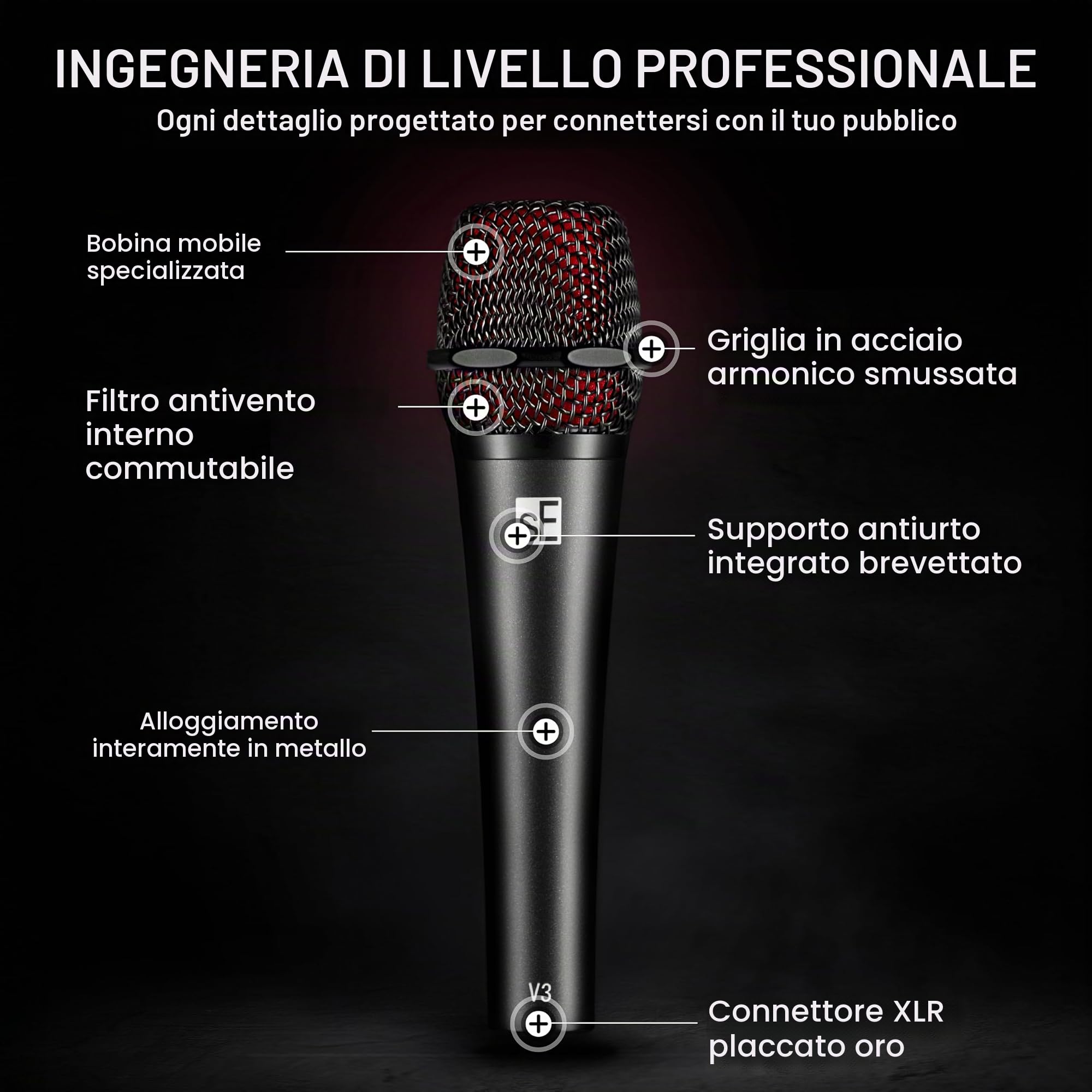 V3 - Microfono vocale