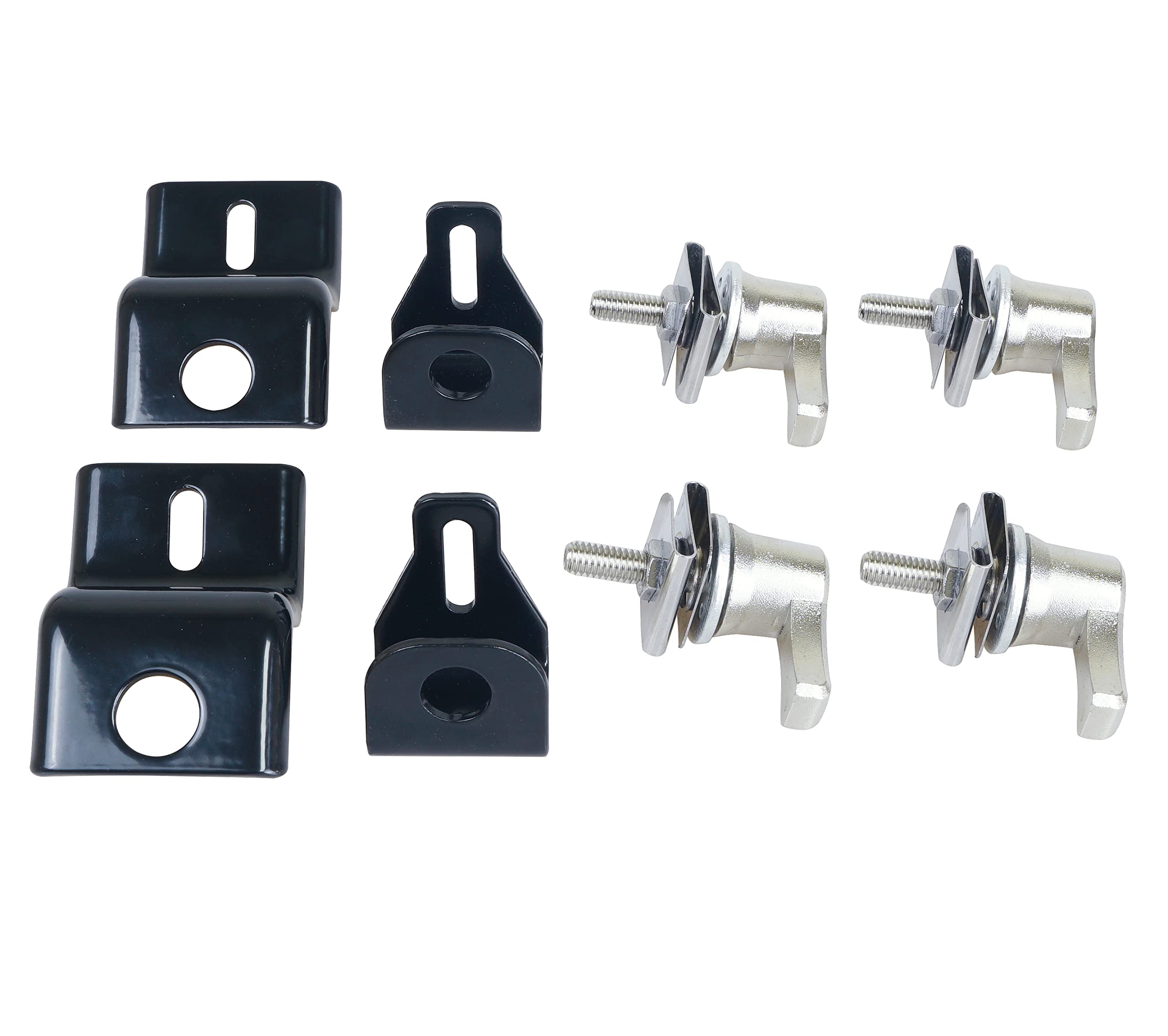 Harvards Chrome Saddlebag Conversion Kit Fits for Harley 2014-2023 Saddlebags on '09-'13 Touring Models Street Glide Road Glide Road King CVO