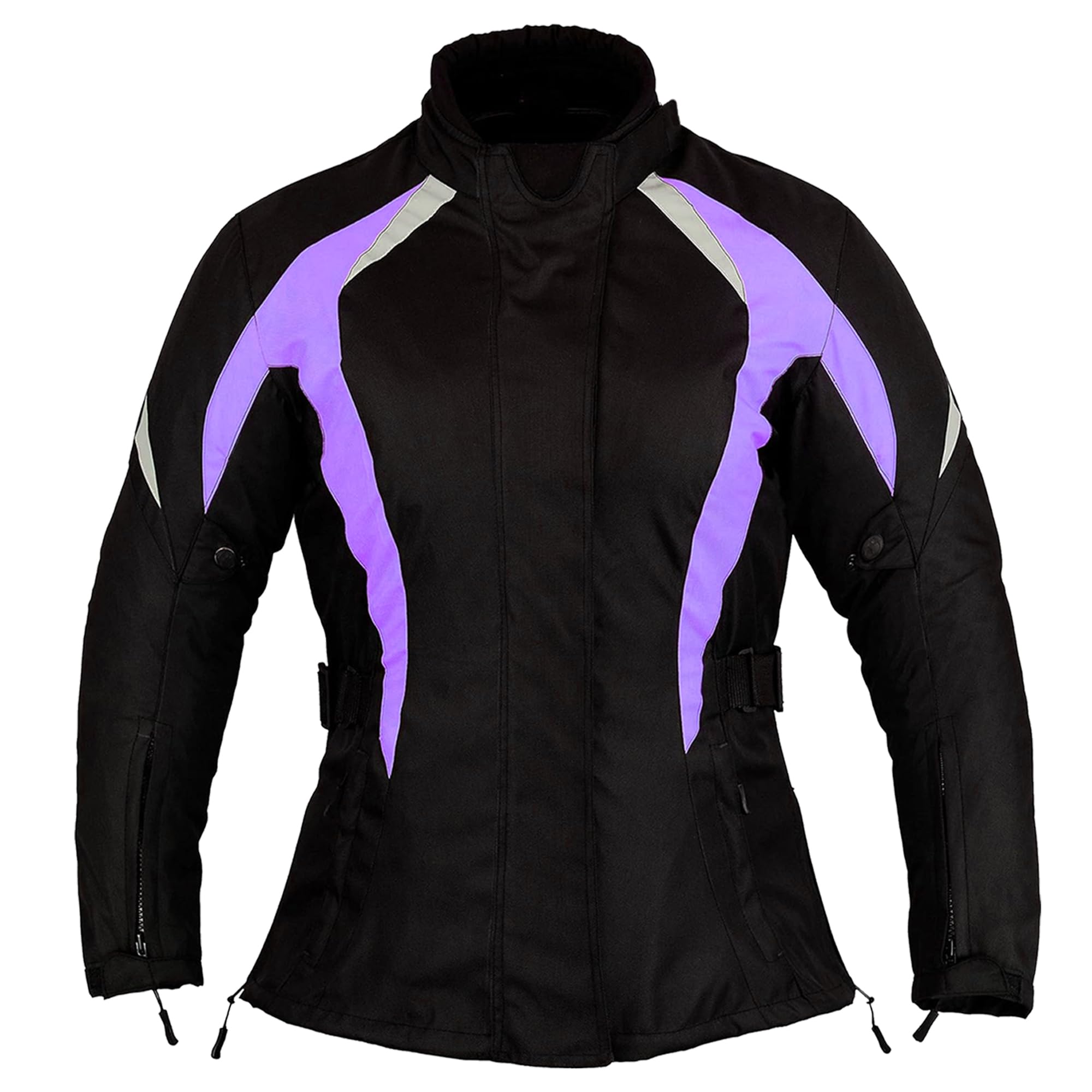 Damen-Motorradjacke mit CE-Protektoren Rosa wasserdicht atmungsaktiv für Sommer und Winter ideal für Mädchen und Fahrerinnen