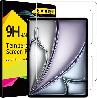 4youquality 2-Pack for iPad Pro 13-Inch & Air 13-Inch Screen Protector