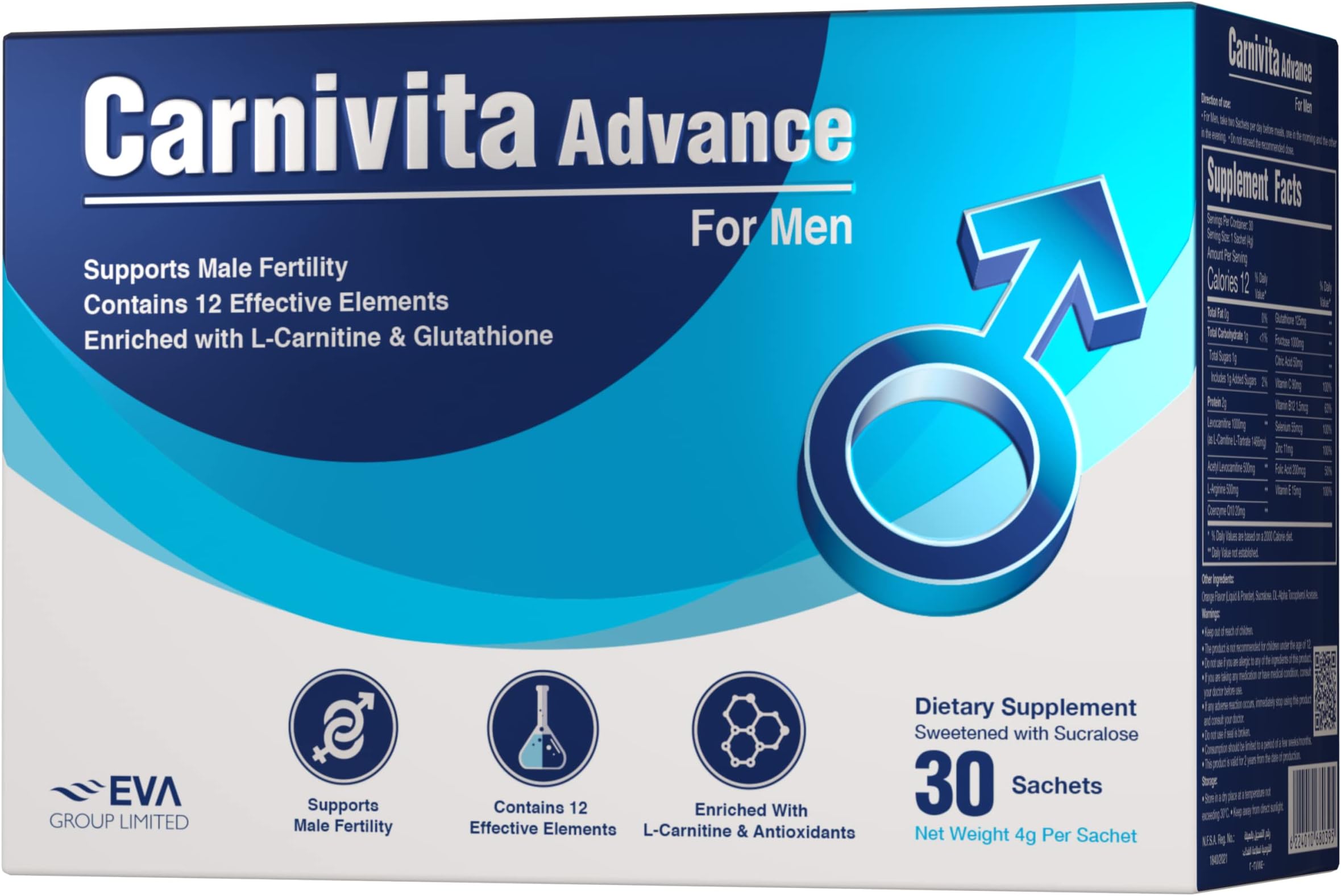 EVA Pharma Carnivita Advance for Men