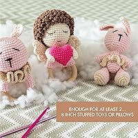 Vista 5 de Relleno de algodón de The Pound - Relleno de algodón natural crudo, relleno de fibra de algodón de alta calidad, algodón peinado para relleno